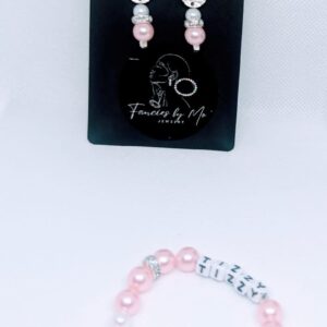 NAME TAG Collection – Bracelet + earrings